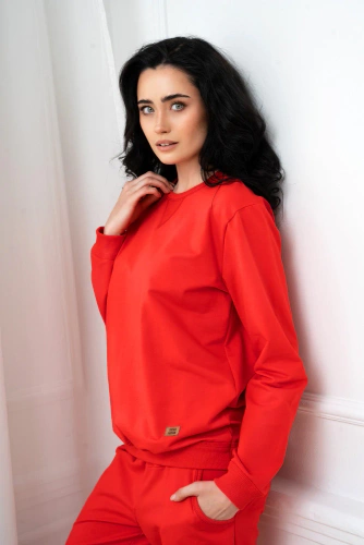 Conjunto de chándal Panamá Moda Italiana - rojo