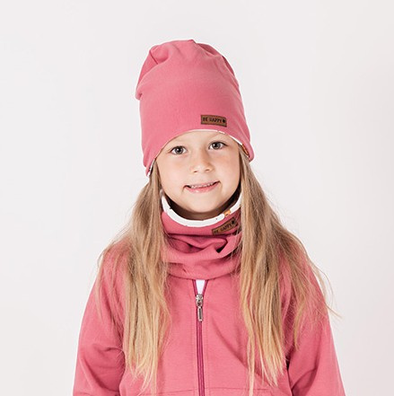 216268 Lala Cap Nicol - gorra de algodón rosa para niñas, talla 56-122