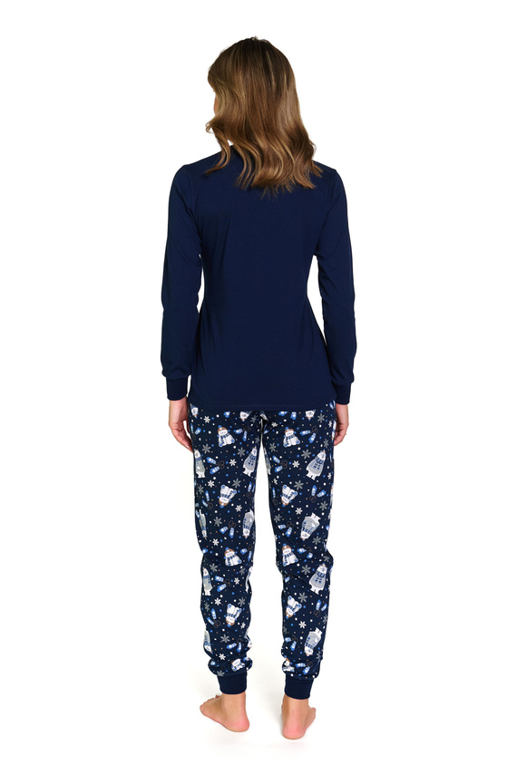 7337 Doctor Nap Cozy Bear pijama de las mujeres - algodón, manga larga y pantalones