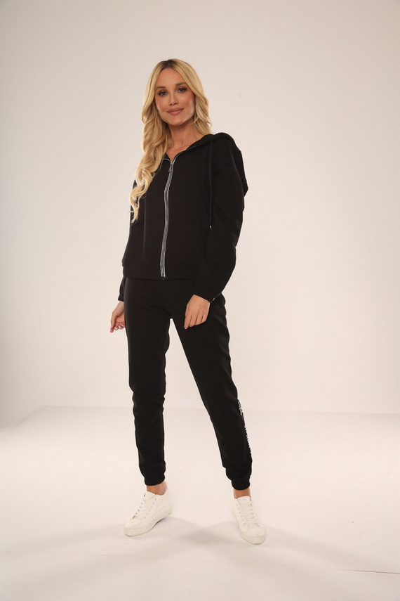 619 New York forex chándal de mujer - negro