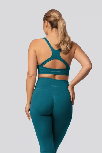 Leggings push-up Spaio PRO cintura alta opacos moldeadores tale blue