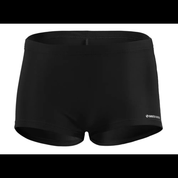 Sesto Senso DS01 Bañador corto deportivo para mujer de secado rápido negro