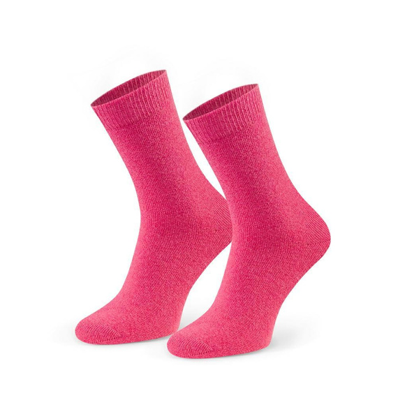 Arte.185 Calcetines Steven 005 rosa - calcetines de invierno de lana para mujer, lisos