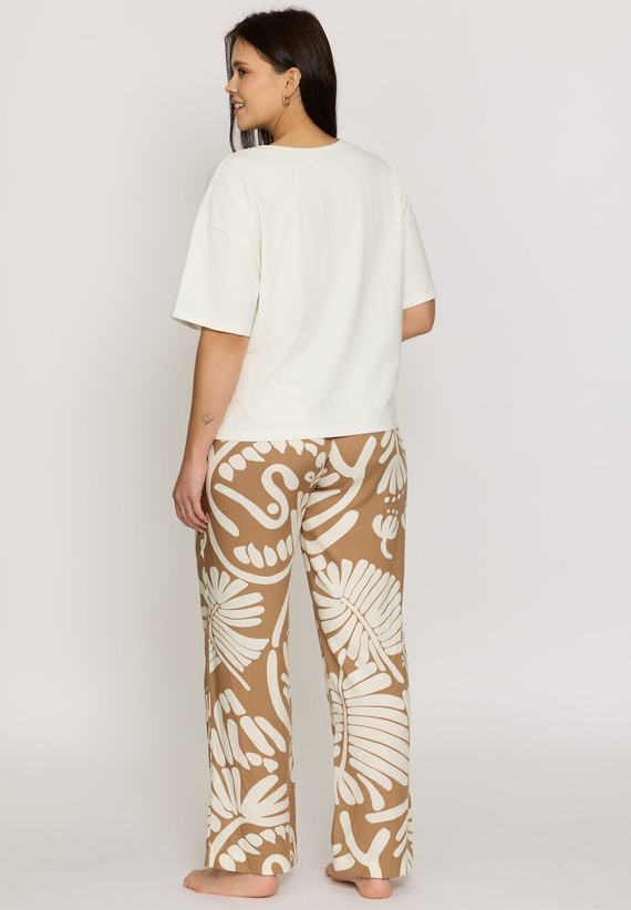 Pijama de mujer Celeste PX72 Mefemi by Nipplex algodón y viscosa