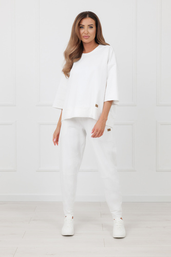 Sudadera Kaori Italian Fashion 3/4 manga algodón