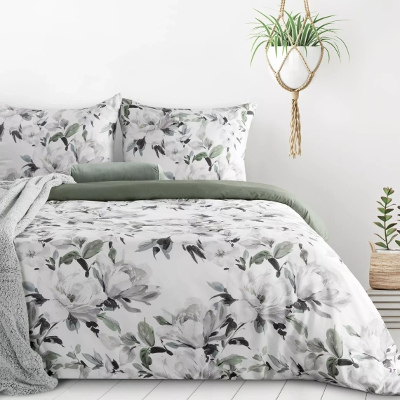 Ropa de cama Loti Design 91 floral reversible suave con cremallera