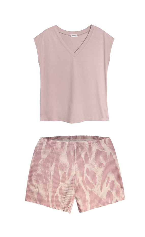 Pijama de mujer Noa PC71 Mefemi by Nipplex algodón pantalones cortos