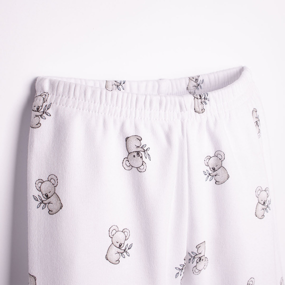 223036 Pijama infantil Figo Nicol 100% algodón blanca con puños