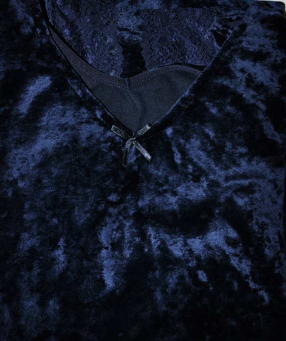 630 Camisón Milagros Forex - azul marino