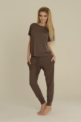 524 Paula Pijama De Mujer De Lafense - mocca