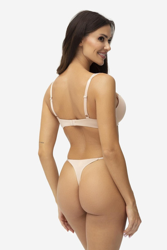 Sujetador push-up Gatta WOWEFECT Double Push-Up beige – realza escote
