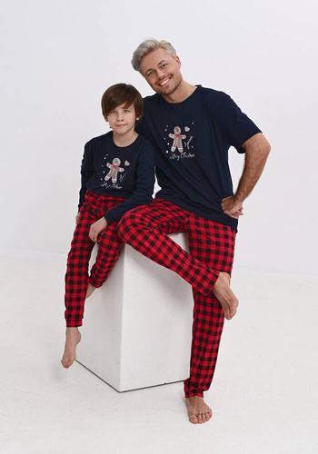 Matt Kids Sensis pijama de niño - azul marino