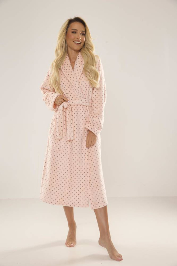 548 Albornoz largo de mujer Melanie Forex - Salmón