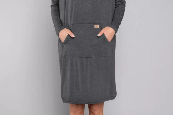 Tirana Túnica de señora y premamá Moda Italiana - azul marino