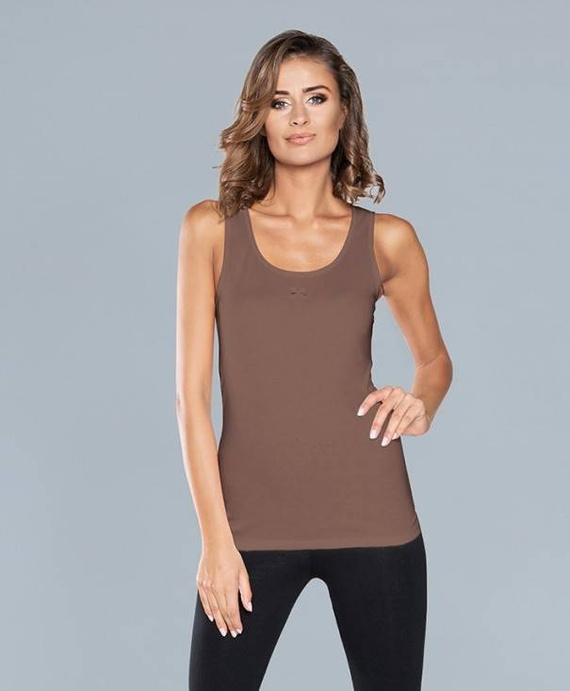 Ibiza Camisa hombros anchos Mujer Moda Italiana- blanco