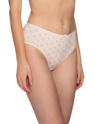 Figi L-122 BI-71 Lama Braguitas bikini de algodón 3 unidades Confort floral