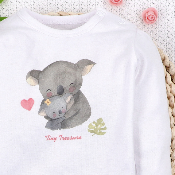 Body Nini 100% Koala algodón orgánico, fabricado en Polonia