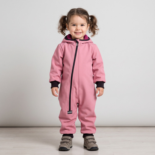 Mono infantil Nicol 229080 Softshell polar rosa