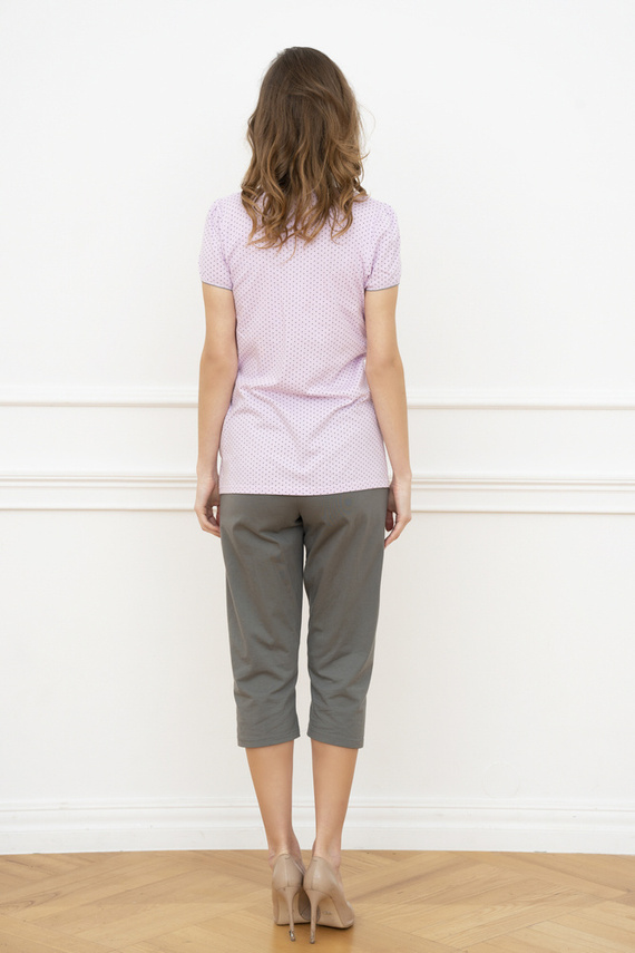 Felicita pijama de manga corta para mujer - rosa