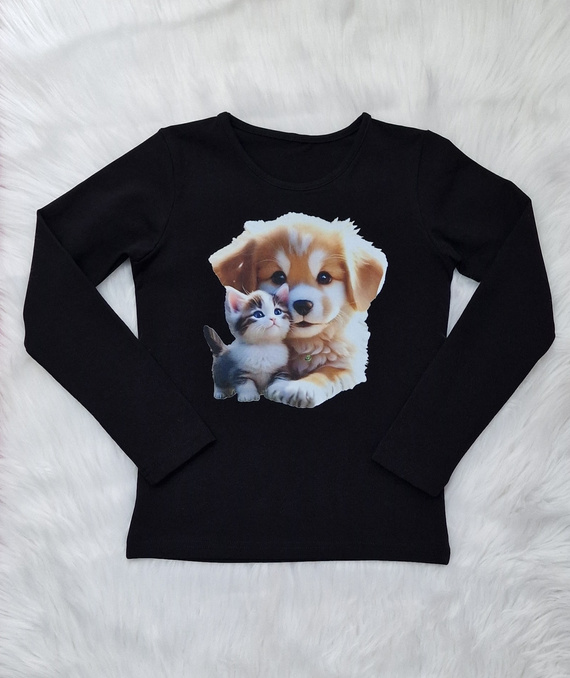 Friends Blusa infantil Bambarillo negro- jersey | Comodidad y estilo