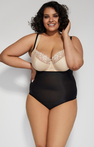 Mitex Body moldeador suave - correctivo, sin tirantes, negro