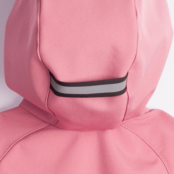 229001 Nicol Chaqueta softshell para niña con capucha, forro polar y reflectante