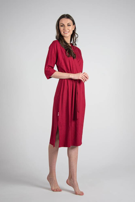 942 Visa Bata larga De Lafense - granate