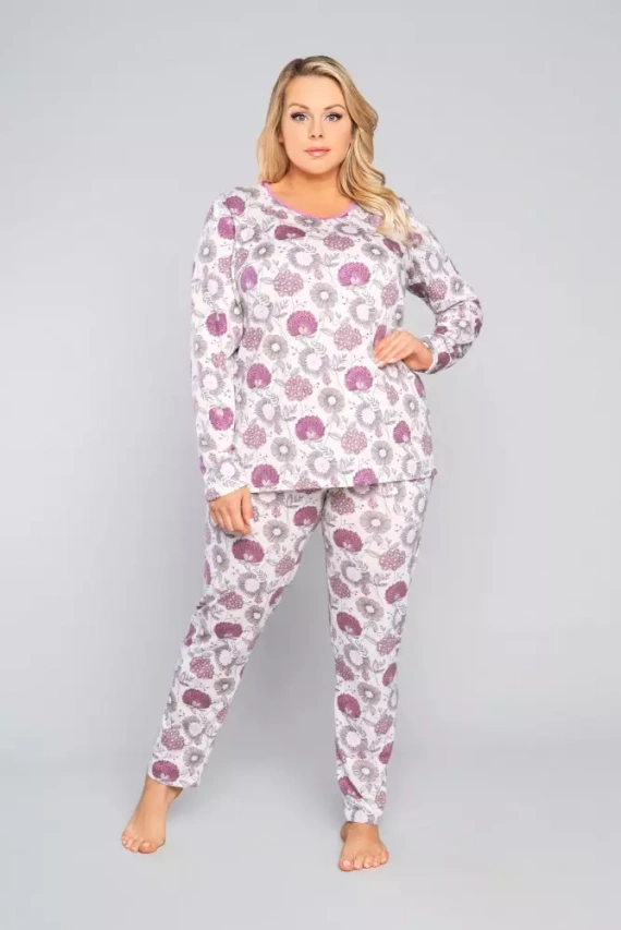 Pijama señora manga larga, pantalón Lobelia Italian Fashion -