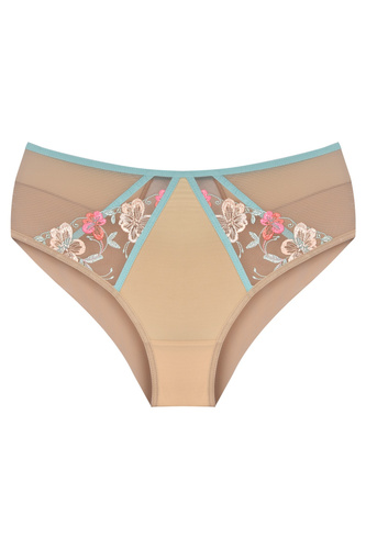 Mediolano Romantic 19248 braguita beige bordado floral cómoda elegante