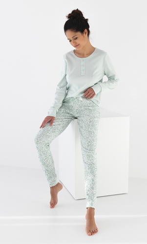 Pijama de mujer Sensis Olive Interlock - menta