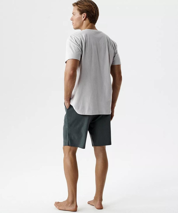 NMP-398 Pijama Hombre Verano 100% Algodón Peach