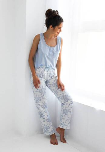 Pijama de mujer Arely Sensis - azul