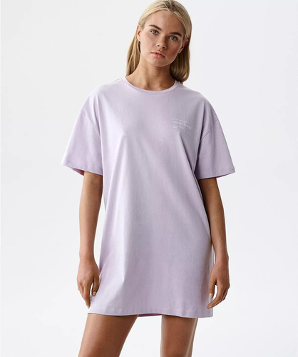 NLD-001 camisón mujer 100% algodón, corte holgado