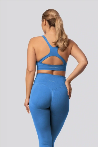 Leggings push-up Spaio PRO cintura alta opacos moldeadores ice blue