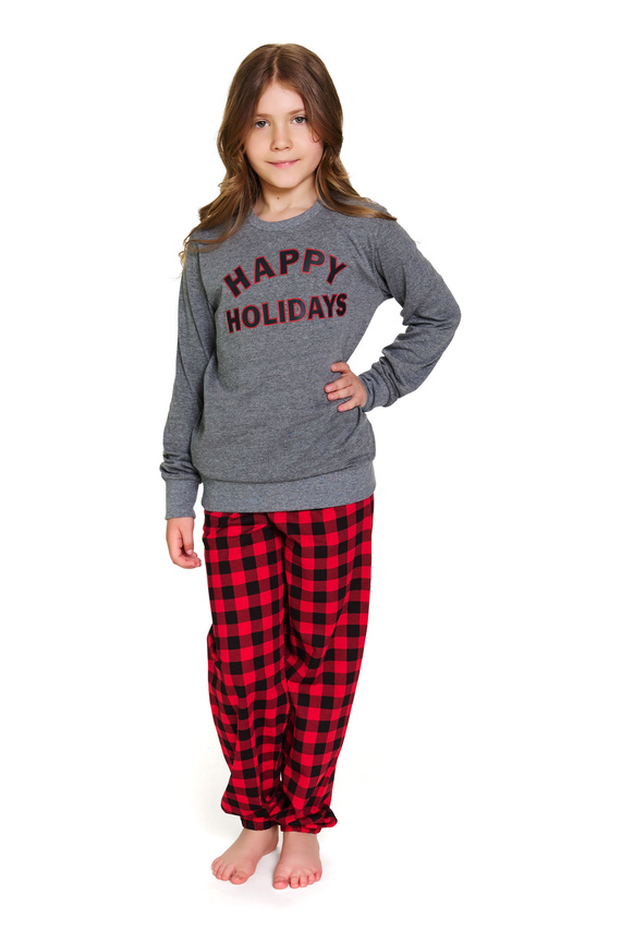 7345 Pijama para niños Gris Oscuro Doctor Nap - 100% algodón