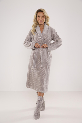 548 Melanie Bata larga de mujer Forex - gris