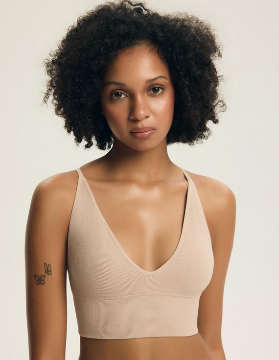 Sujetador top sin aros Henderson Arleen 2 44180 – tejido acanalado suave