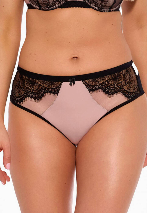 GFB 1274 Frida Braguitas brasileñas para mujer Gaia negro-rosa