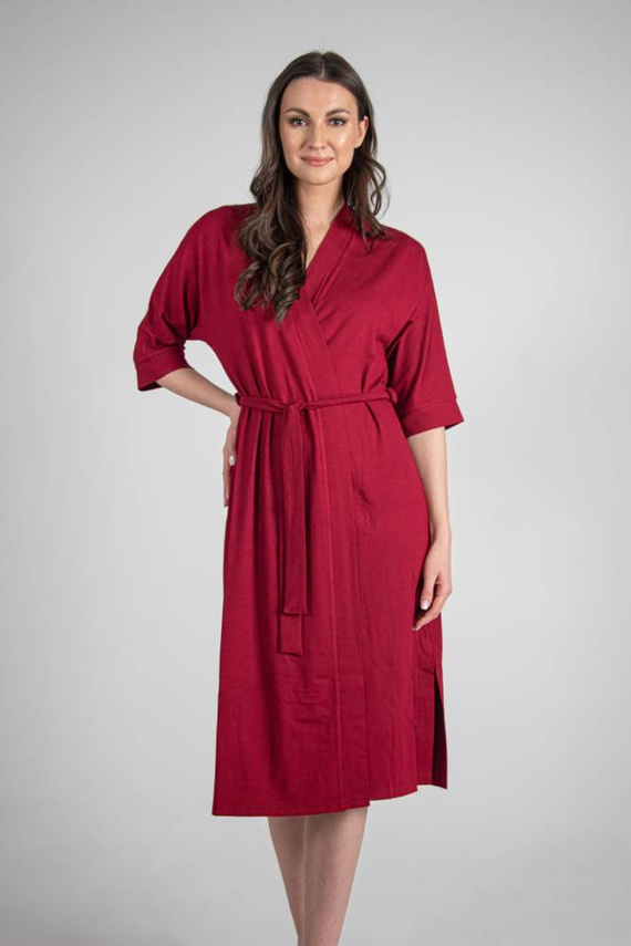 942 Visa Bata larga De Lafense - granate