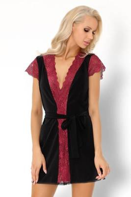 Kumiko LC 90428 Rosa Rosses Colección Bata de mujer LivCo Corsetti