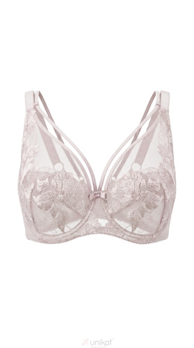 Sujetador soft Marissa Unikat rosa empolvado bordado suave con aros