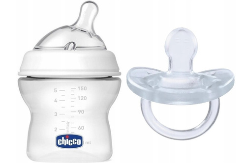 Chicco set - Biberón NaturalFeeling 150 ml + Tetina PhysioForma Soft 0-6 m