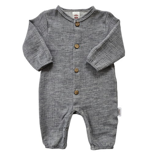 Pijama Just Muslin 02235BSN Makoma navy- ligero, transpirable, 100% algodón