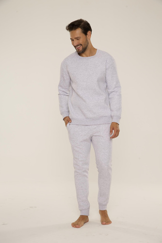 813 Indigo Chándal para hombre de De Lafense - light melange