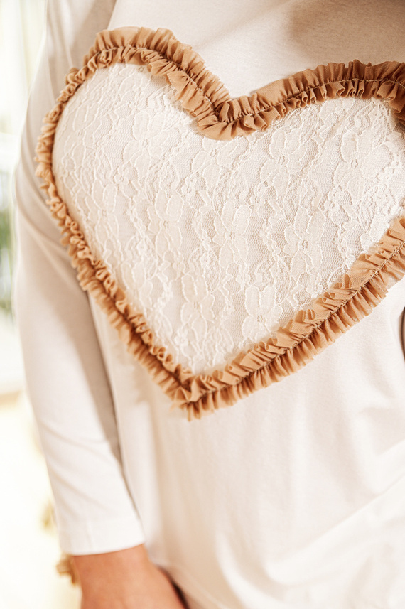 Roti Conjunto de pijama para mujer Kalimo - crudo