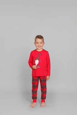 Narvik Pijama de niño Italian Fashion- rojo/estampado