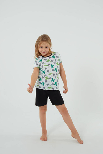 Picos Pijama niño Moda Italiana - estampado/negro