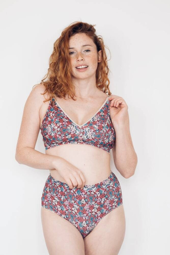 Motley Burgund figi ciążowe Momtobe