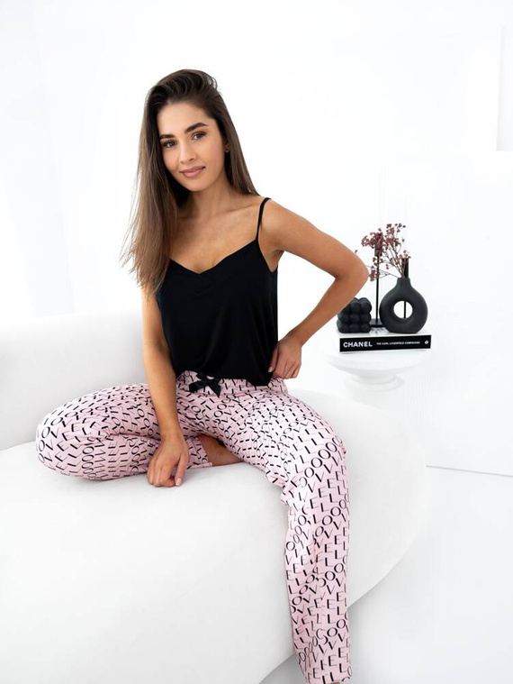 Pijama de mujer Paula Sensis - negro