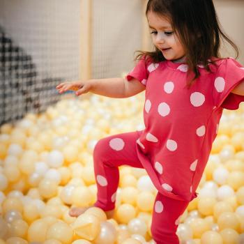 Leggings niña Eevi Cherry algodón elásticos cómodos